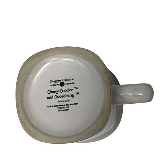 Vintage Cherry Cuddler and Gooseberry American Greetings Stoneware Mug 1983 RARE - Picture 8 of 12